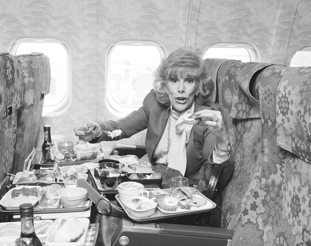 Image of Oh Grow Up! Joan Rivers Flying Coach Late 70s