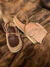 TALL MOOSEHIDE "ROUGHOUT" INDIOS MOCS - WOMENS