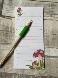 Toadstool Slimline Notepad