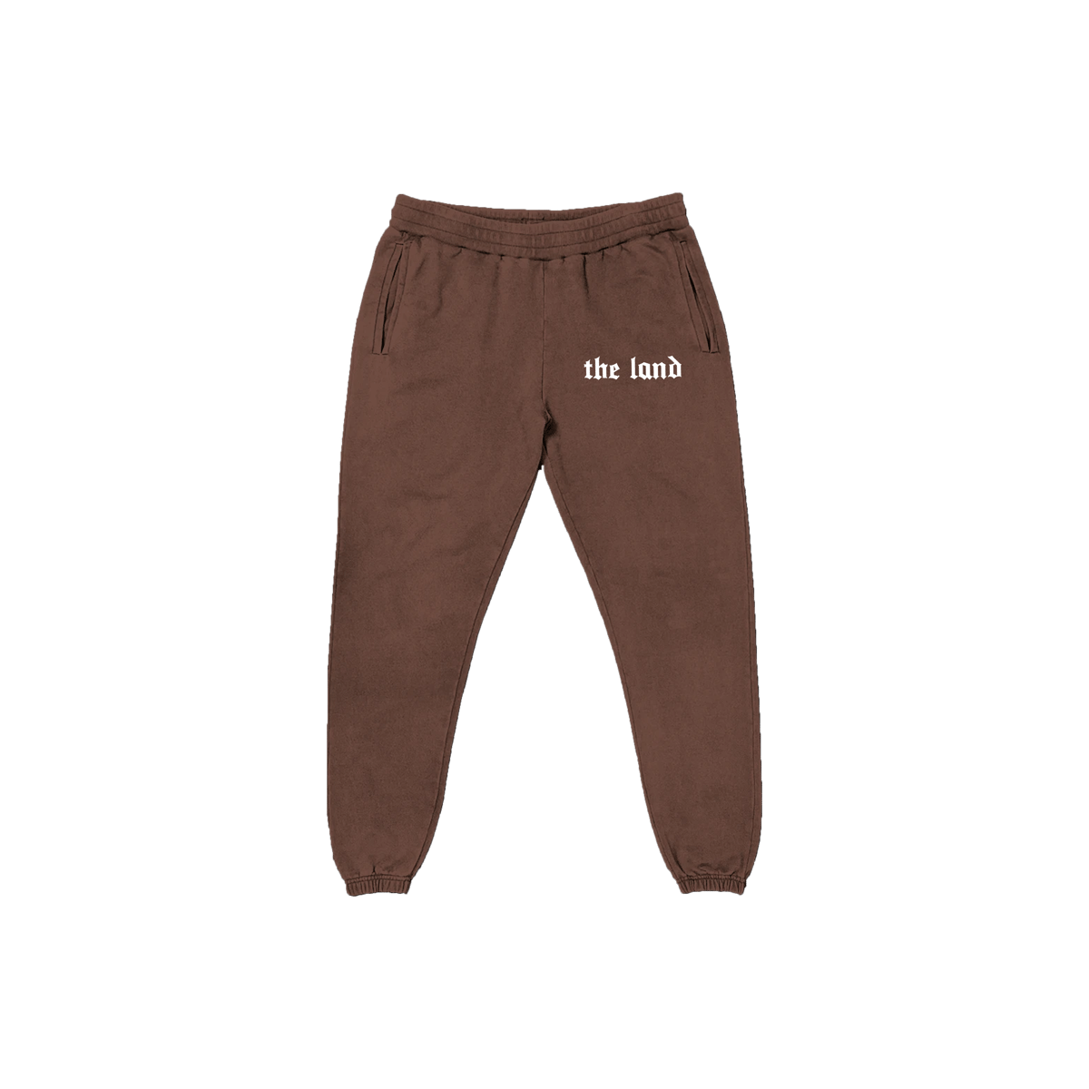 "The Land" Premium Brown Sweatpants