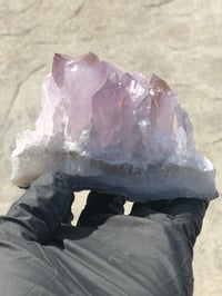 Image 3 of AMETHYST CLUSTER "PIZZA SLICE" - BRAZIL 