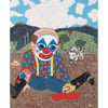 Rodeo Clown with Compound Fracture 15 x 12" Print