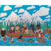 Lewis & Clark and the Quest for the Northwest Passage 32 x 40" Print