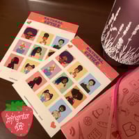 Image 1 of Natural Cuties Sticker Sheet 