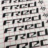 Fred Transfer Sticker