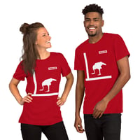 Image 5 of OSTRICH LEVEL Short-Sleeve Unisex T-Shirt
