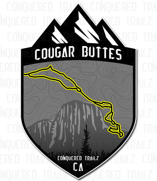 Image of "Cougar Buttes" Trail Badge