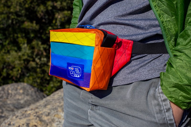 Thru Hip Pack - Rainbow 