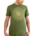 Image of Align Your Heart In The Frequency Of Love | Unisex Hemp Tshirt | Earth Green