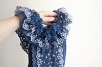 Image 1 of Louisa II navy blue romper / two sizes