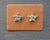 Image of Star stud earrings, small