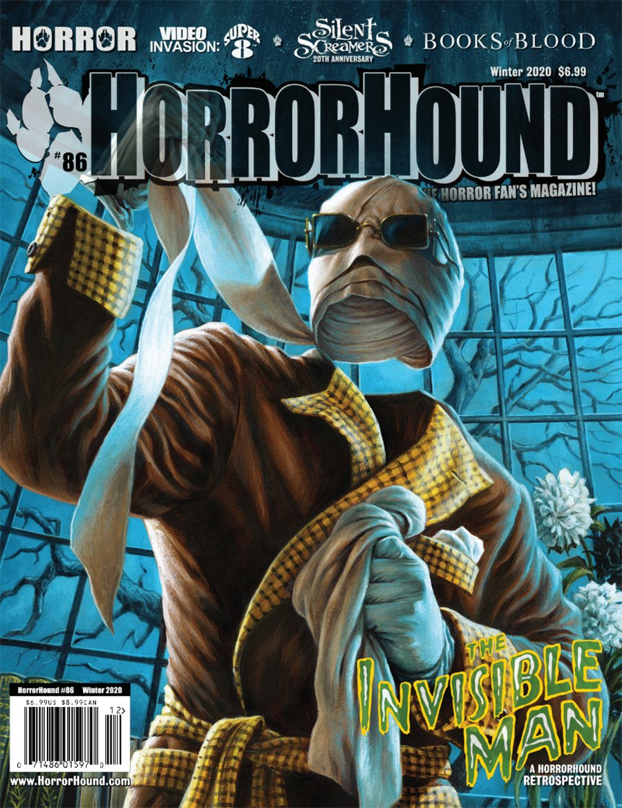 "HorrorHound #86" - signed magazine