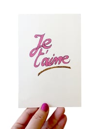 Image 1 of J'taime Card