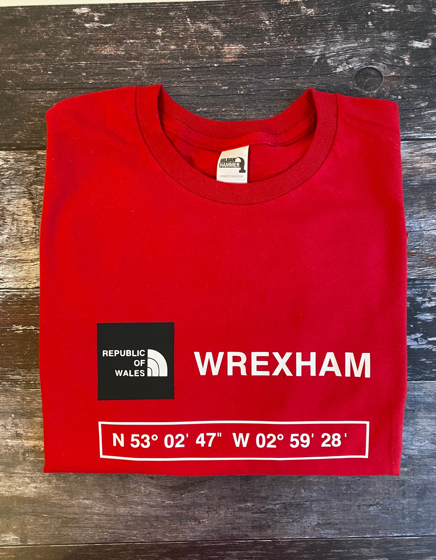 WREXHAM COORDINATES MENS T SHIRT