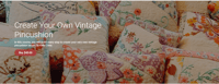 AVAILABLE NOW!! ORDER LINK FOR CLASS IN DESCRIPTION--Create Your Own Vintage Pincushion class