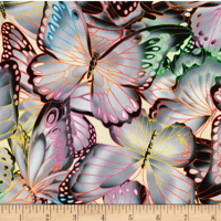 Image of Butterflies Grey Shade 30cm