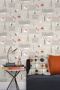 Image 1 of Festival Wallpaper - Stone