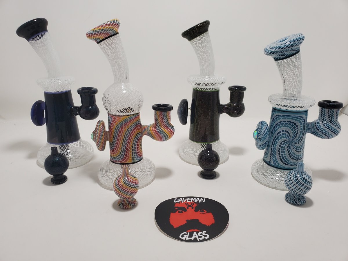 Image of @DaveMannGlass Jammers & Matching Carb Caps