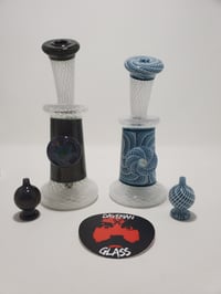 Image 3 of @DaveMannGlass Jammers & Matching Carb Caps
