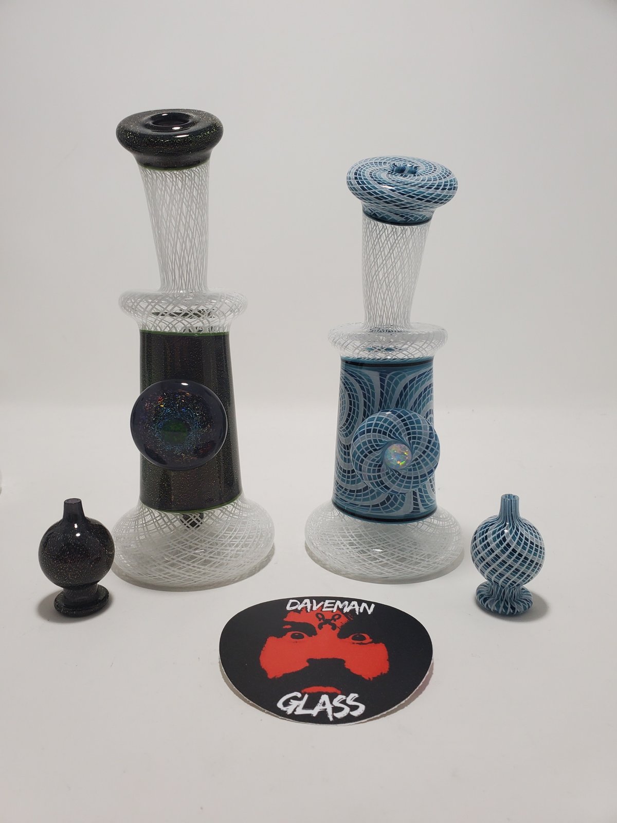 Image of @DaveMannGlass Jammers & Matching Carb Caps