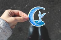 Mermaid Moon Sticker