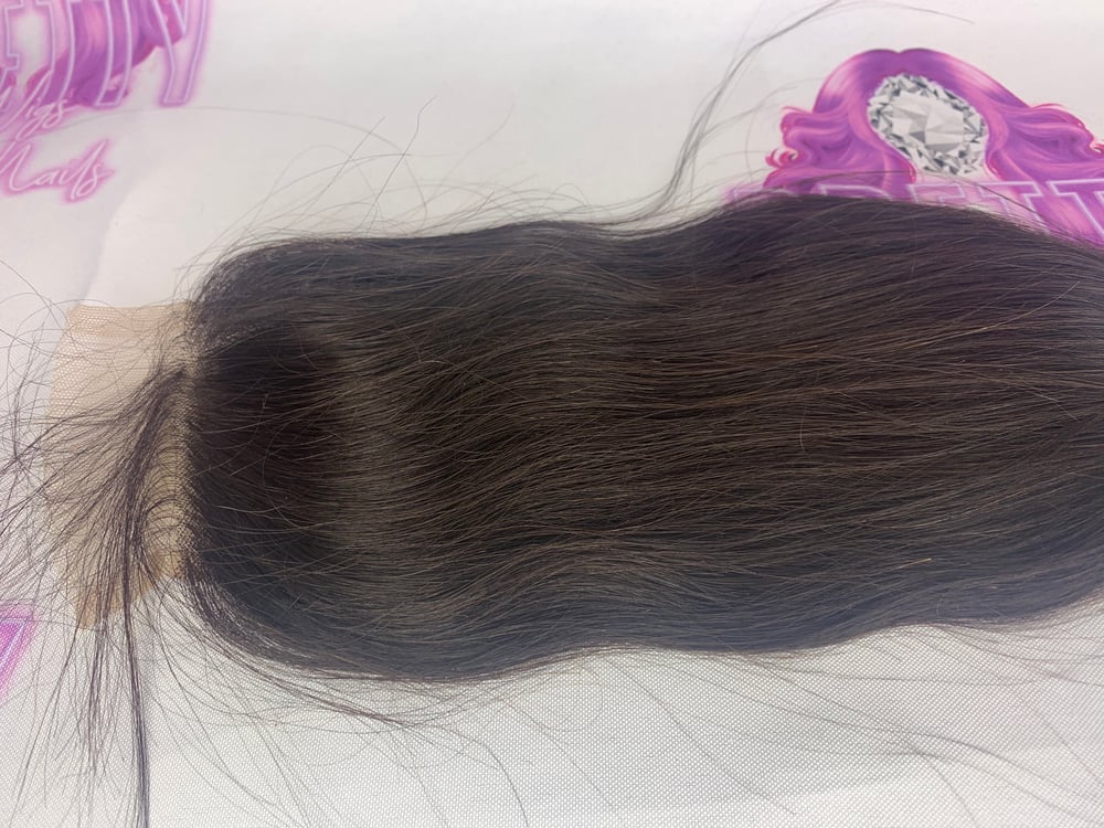 Image of BRAZILIAN STRAIGHT 4X4 CLOSURE