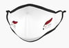 Red Quill Notary Logo Mask - White