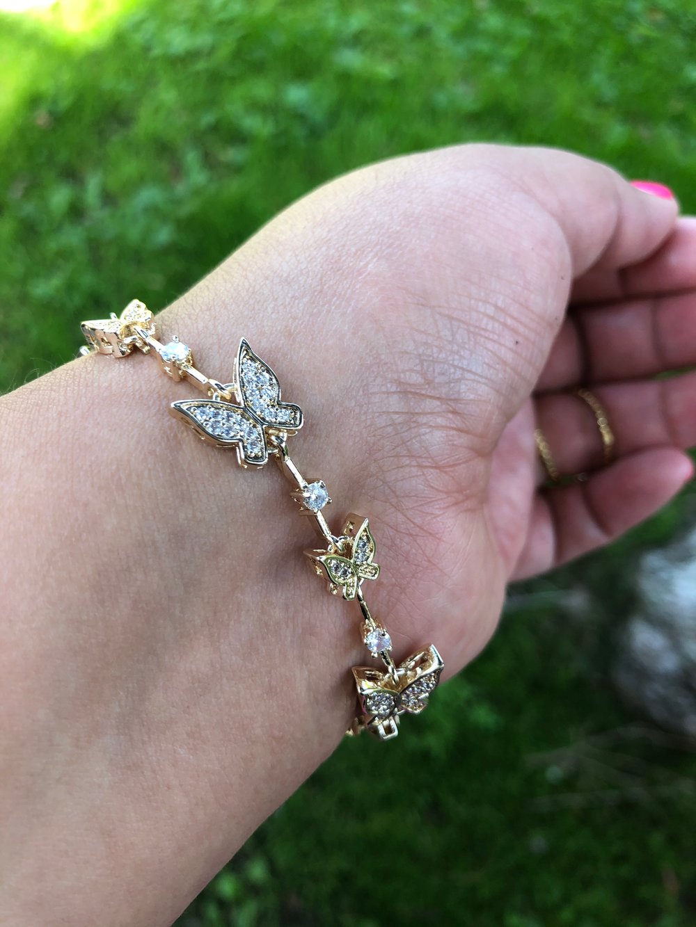 New! Butterfly Bracelet 