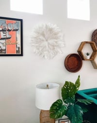 Image 1 of Boho Juju Hat Wall Decor White