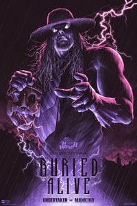 WWE BURIED ALIVE - VARIANT AP EDITION (MONDO)