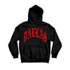 DALENTINES HOODIE TODDLER TO ADULT SIZES (BRED)