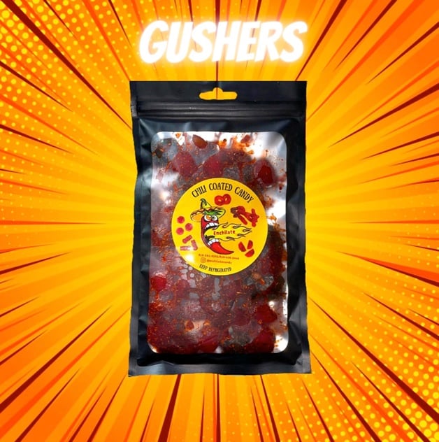 Chili Coated Gushers Enchilate Candy