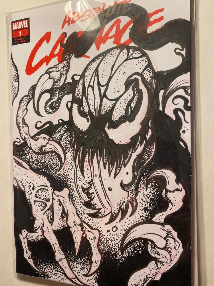 Image of Absolute Carnage Issue 1 Sketch Cover