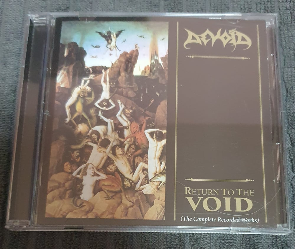 DEVOID - RETURN TO THE VOID CD