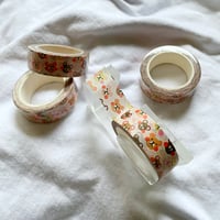 Image 1 of Brown bear washi tape