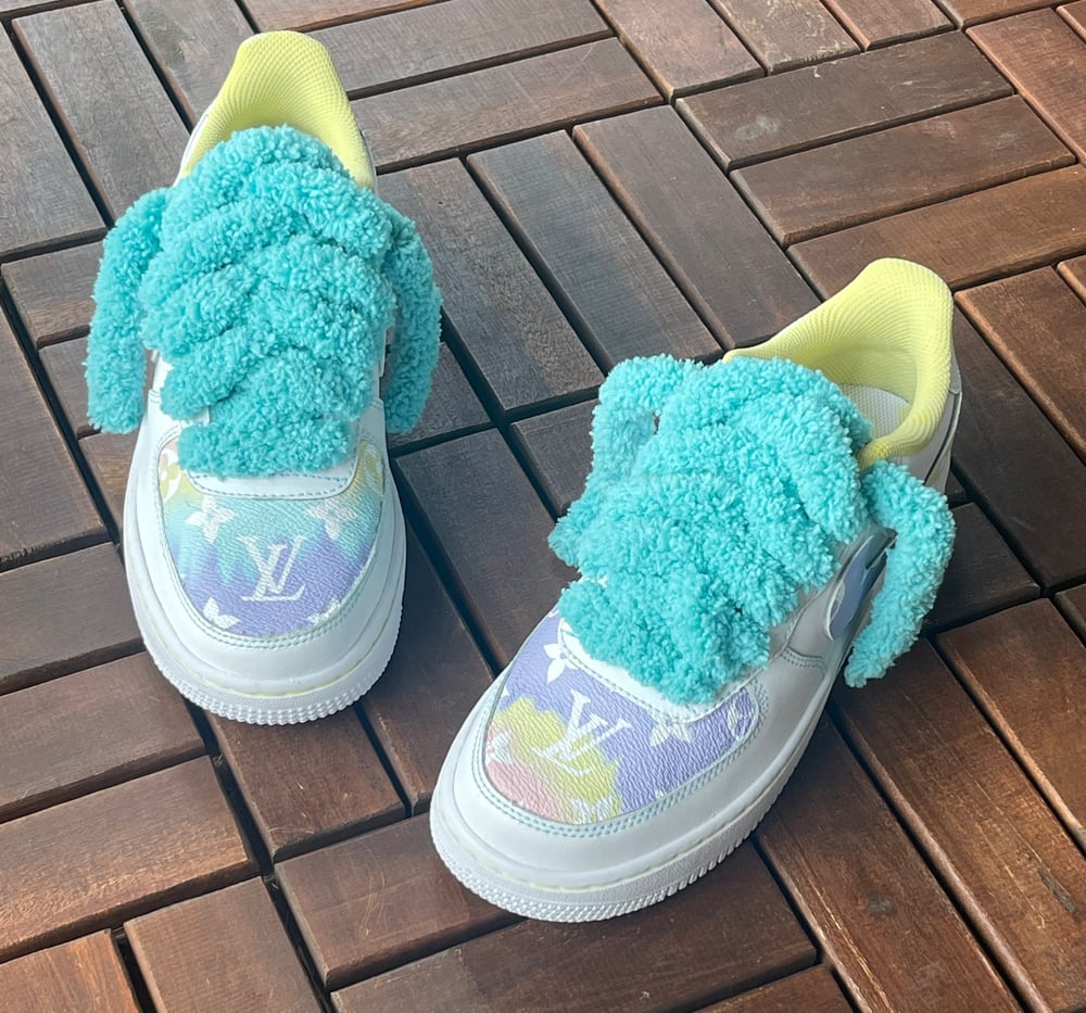 Image of Custom LV Inspired Nike Air Force One 