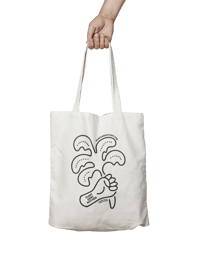 EAT YOUR GREENS TOTE