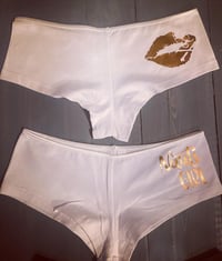 Nauti Girl Booty Shorts White 