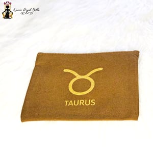 Image of Zodiac Sign Makeup Bag (Earth Signs)