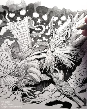 Image of MAGIC- Toski: 13x19 LIMITED Print (signed) <font color="red">NEW </font>