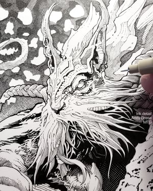 Image of MAGIC- Toski: 13x19 LIMITED Print (signed) <font color="red">NEW </font>