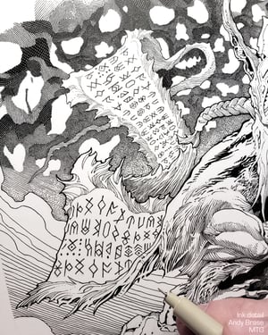 Image of MAGIC- Toski: 13x19 LIMITED Print (signed) <font color="red">NEW </font>