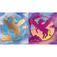 Image 1 of Alicorn/Pegasus Enamel Pin