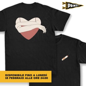 Image of LET'S PRINT #7 | PIETRO TENUTA | Maniaco d'amore | Limited Edition t-shirt