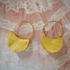 Gold Bag Earrings