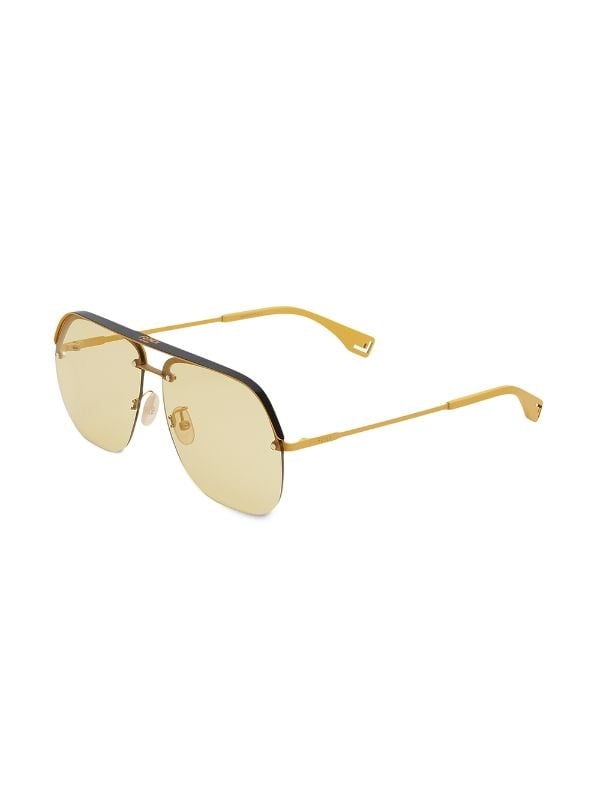 fendi aviator sunglasses