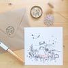 Cartes postales illustrées Du vent dans mes valises Moments précieux