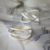 Silver 3 Rings