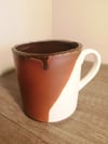 Terracotta dipped mugs 