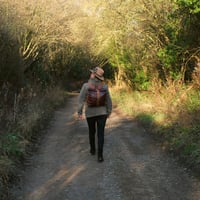 Image 3 of Hand Stitched Leather Backpack